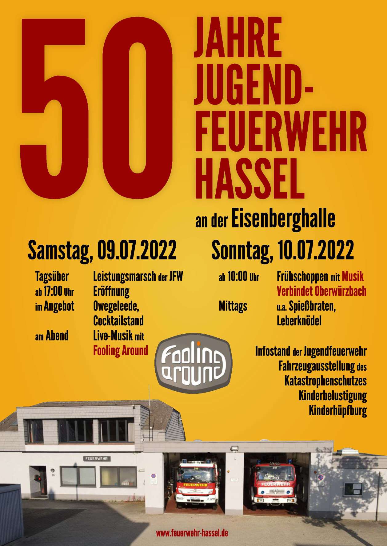 Hassel: 50 Jahre Jugendfeuerwehr