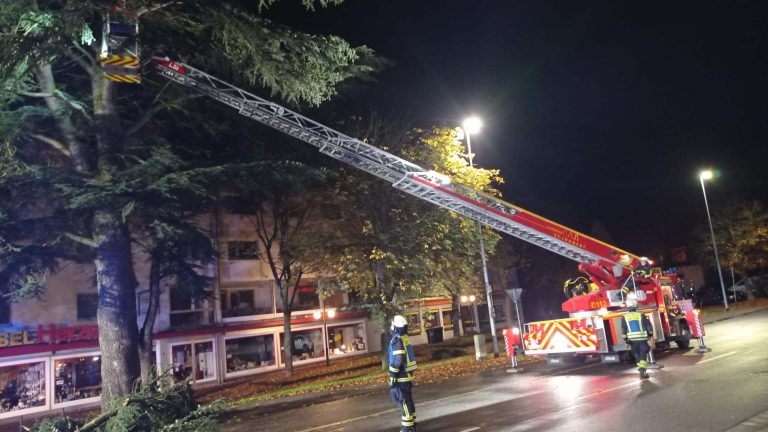 Einsatzreiches Wochenende für Feuerwehr u.a. Rettung auf PUR