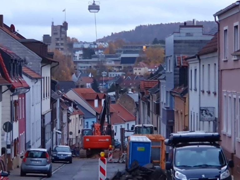 Kanalarbeiten in der Josefstaler Straße