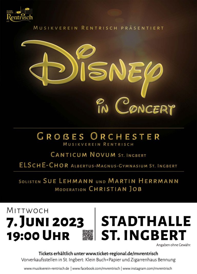 Disney in Concert: Kartenvorverkauf gestartet