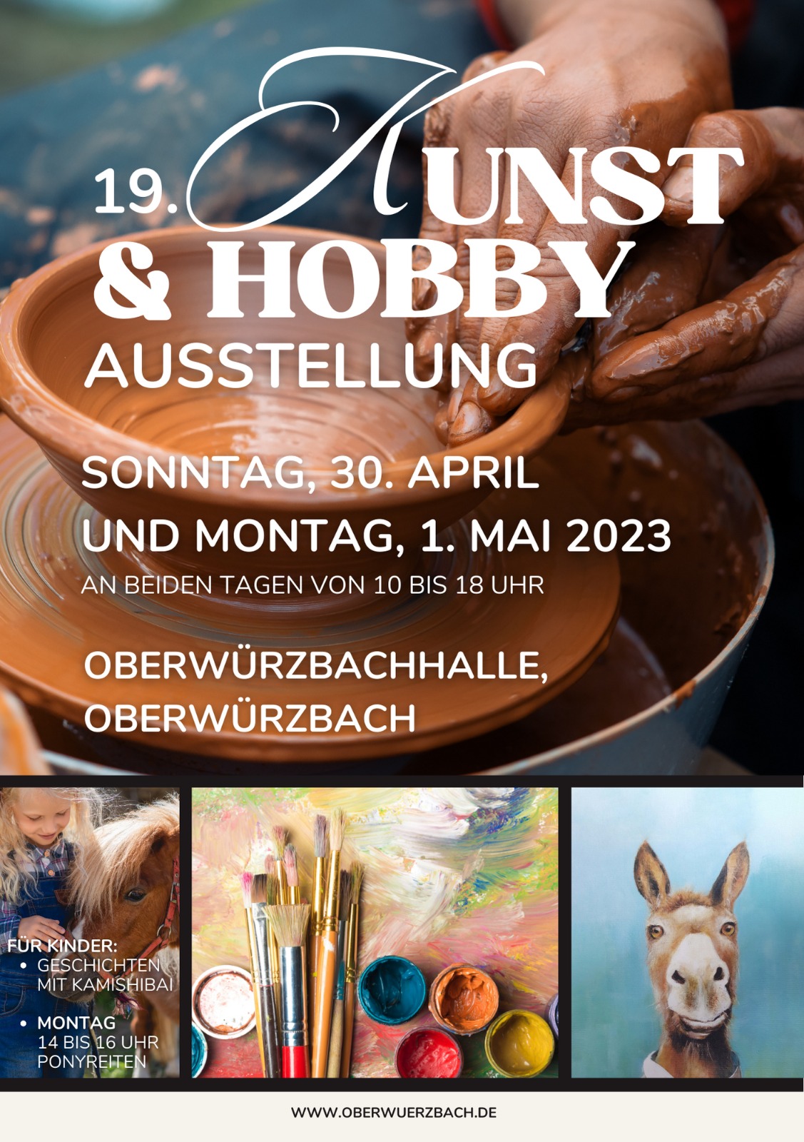 19. Kunst- und Hobbyausstellung in der Oberwürzbachhalle