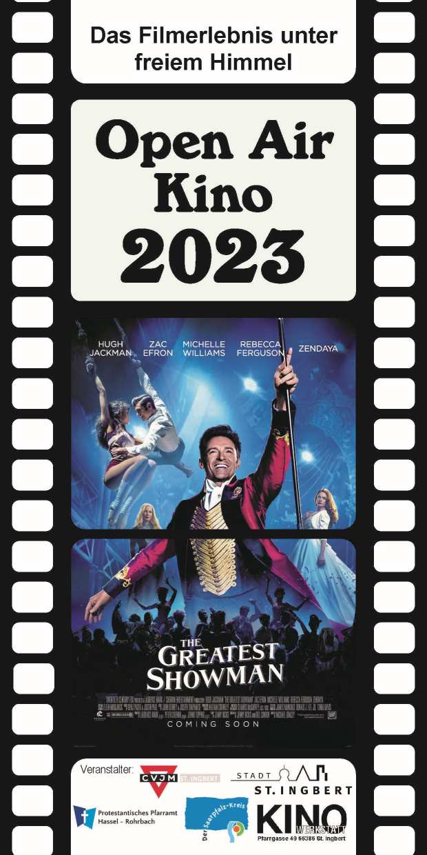 Open-Air-Kino 2023 präsentiert “The greatest Showman”