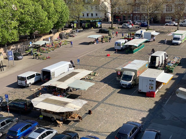 Wochenmarkt findet am nächsten Mittwoch nicht statt