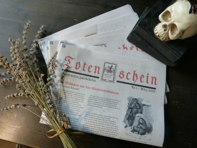 „Totenschein“ – Grusel-Lesung in der Stadtbücherei St. Ingbert