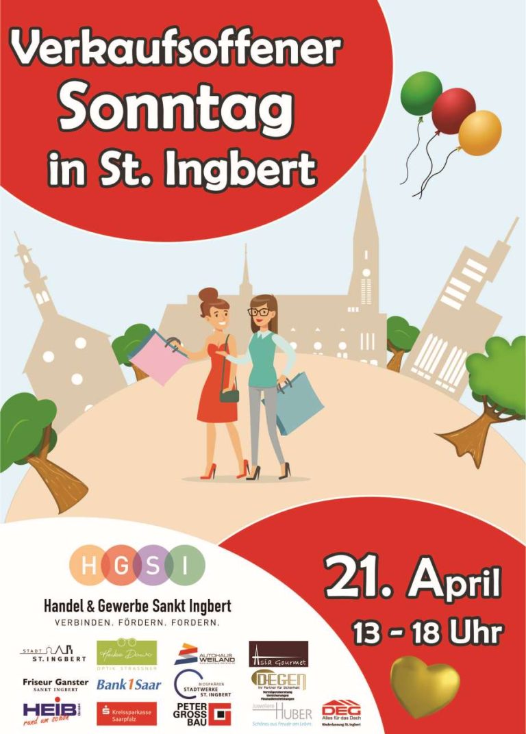 Zweiter verkaufsoffener Sonntag in St. Ingbert