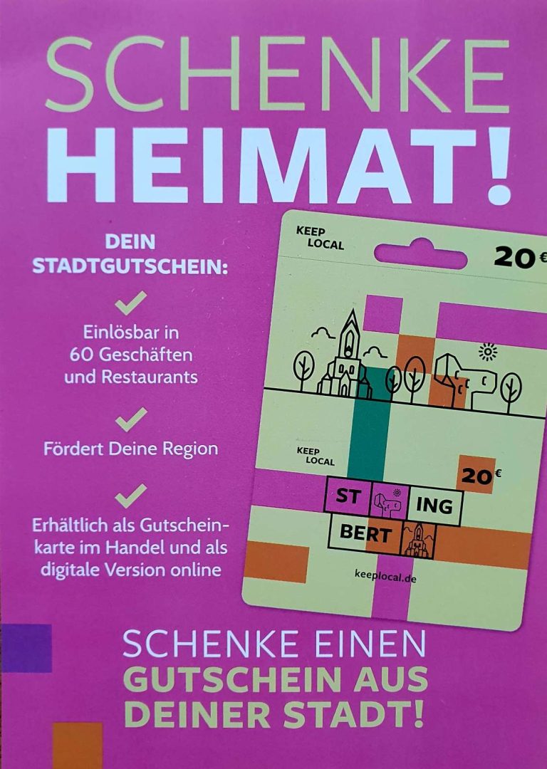 Keep Local-Gutscheine werden von der Stadt zurückgenommen