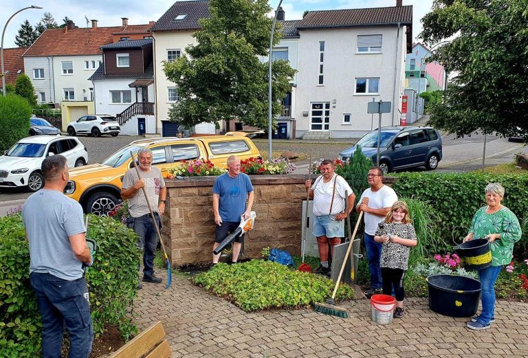 Neuer Glanz für die Anlage um den Rohrbacher Johannesbrunnen