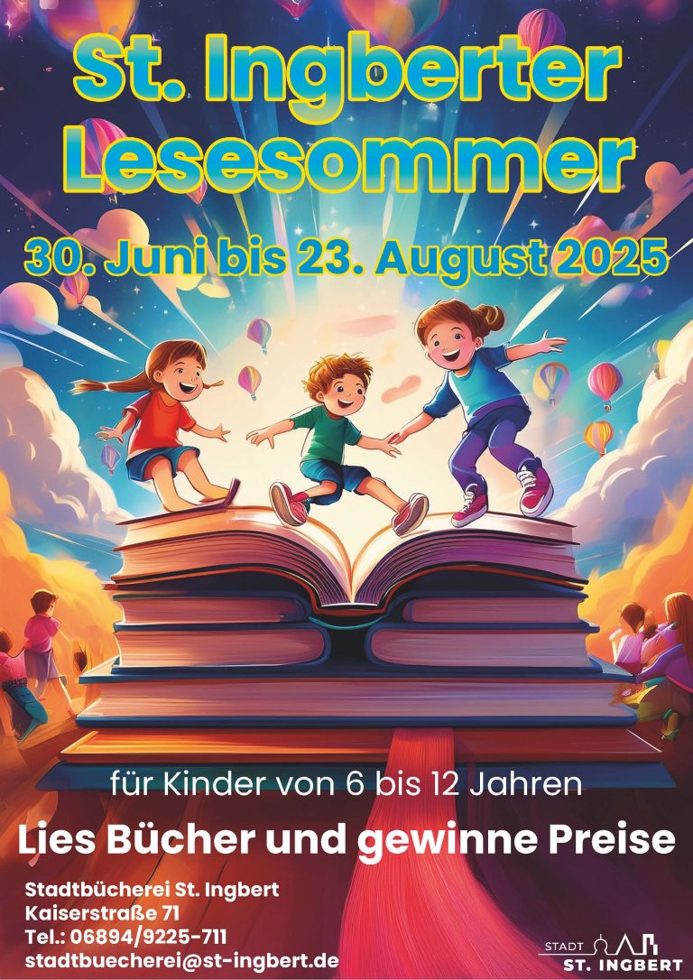 Lesespaß mit Aussicht auf tolle Preise: Der „St. Ingberter Lesesommer“ startet