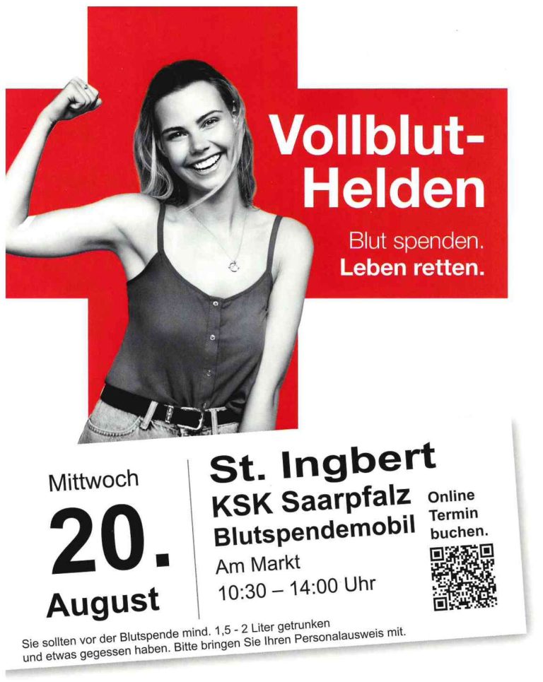 Vollblut-Helden – Blut spenden. Leben retten.
