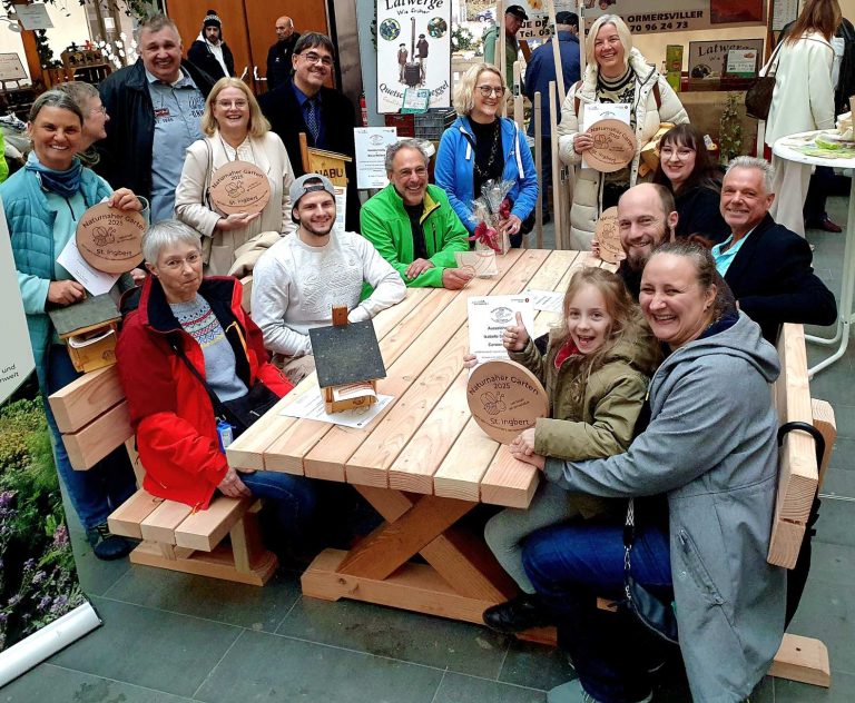 St. Ingberter Gartenplakette 2025 – Auszeichnung für naturnahe Gartengestaltung