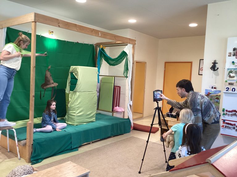 Kita am Stiefel war filmreif unterwegs