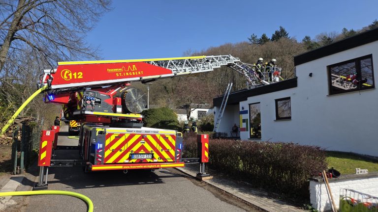 Mehrere Einsätze für die Feuerwehr St. Ingbert – arbeitsreiches Wochenende für die Löschbezirke