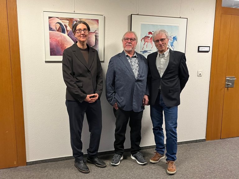 Theodor Fischer stellt in der Rathausgalerie aus