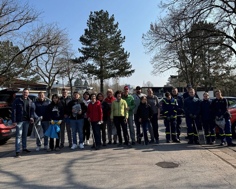 Viele helfende Hände bei der picobello-Aktion