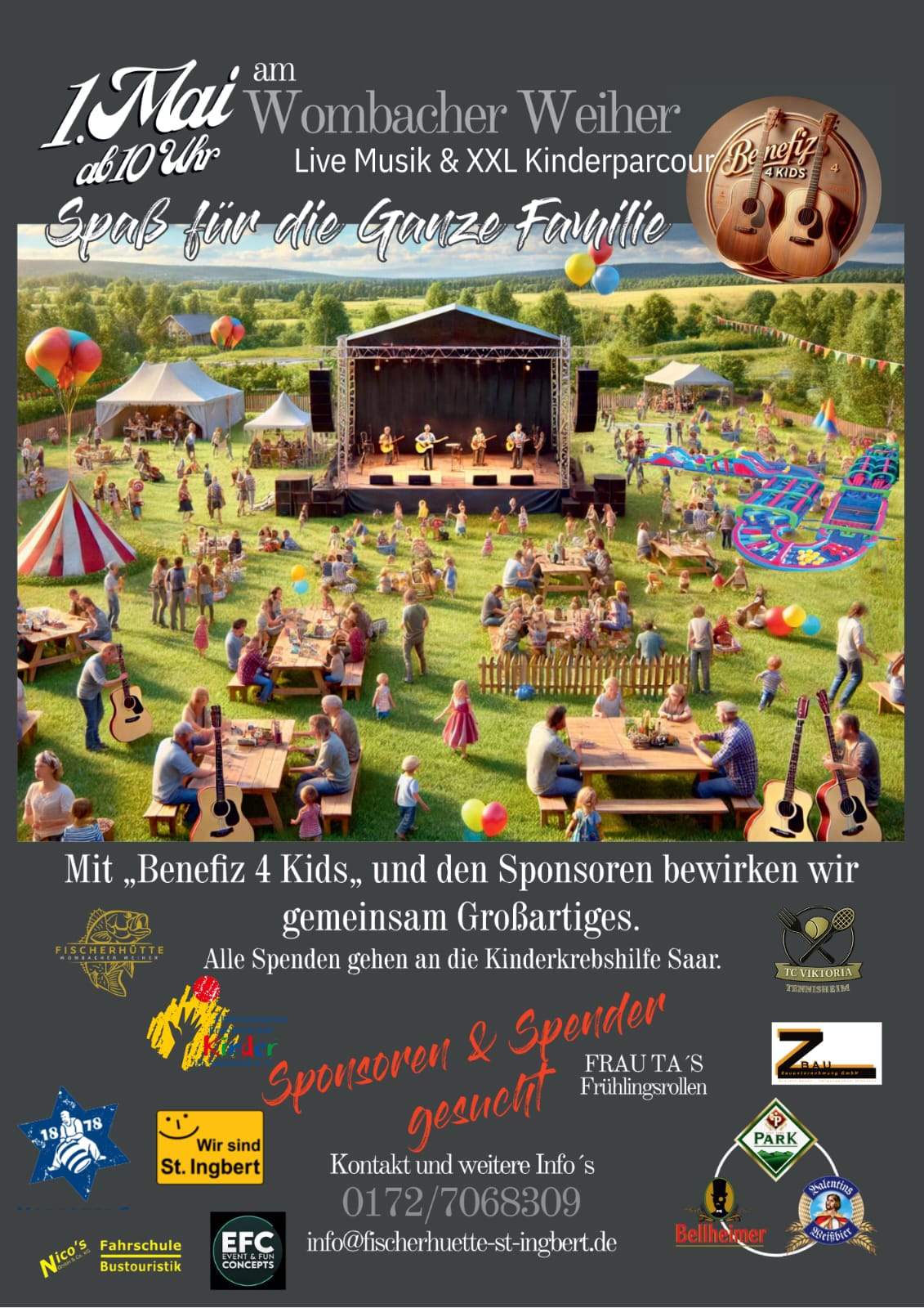 Großes Familienfest am 1. Mai am Wombacher Weiher
