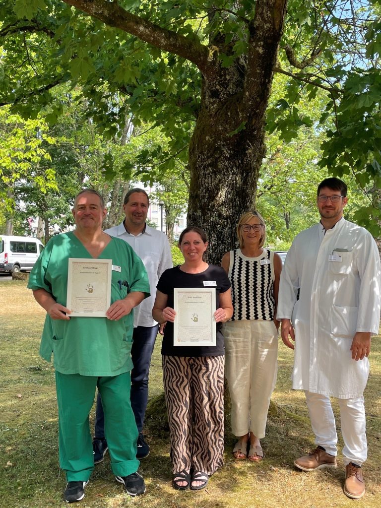 Gold Zertifikat für das Kreiskrankenhaus St. Ingbert und die Geriatrische Rehaklinik