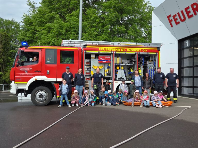 Rohrbacher Kindertagesstätten besuchen die Feuerwehr