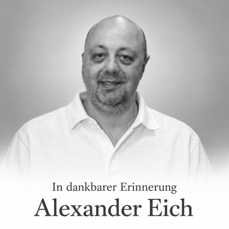 WSSI trauert um Alexander Eich