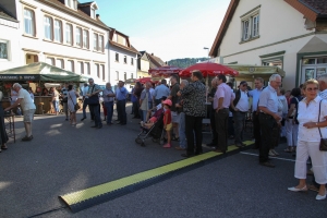 Fassanstich am 33. Hasseler Dorffest